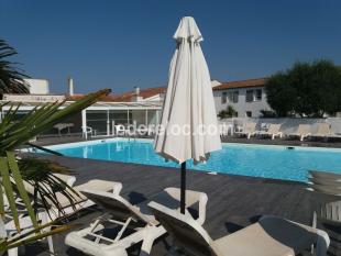 ile de ré Villa in residence at 50 m from a sandy beach - heated pool