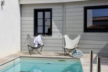 Ile de Ré:Superb lodge 4 stars heated private pool
