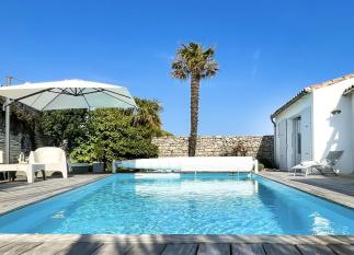 Ile de Ré:Bright and quality house, with swimming pool in la noue, very well located