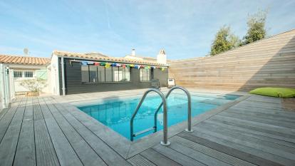 Ile de Ré:Very nice villa with swimming pool heated in st-martin-de-ré