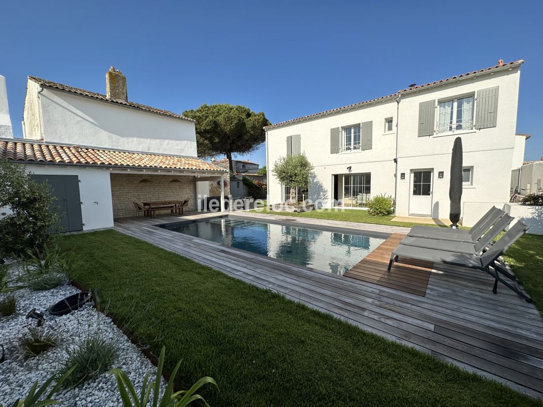 ile de ré Renovated family house for 8 people with swimming pool, class 5