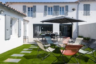 Ile de Ré:Villa of 145 m2, 2 to 8 people, 450m beach and shops.