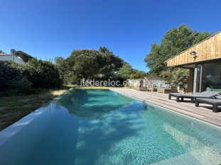 Ile de Ré:Villa with swimming pool, close to the beach