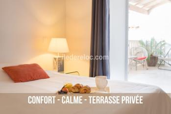Ile de Ré:Beautiful t2 **** for 2 to 4 people with private terrace