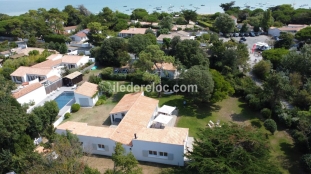 Ile de Ré:House for 8-10 people - 150m from la loge beach - large garden and heated swimmi