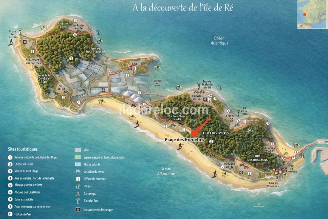 Photo 98: An accomodation located in Le Bois-Plage-en-R&eacute; on ile de R&eacute;.