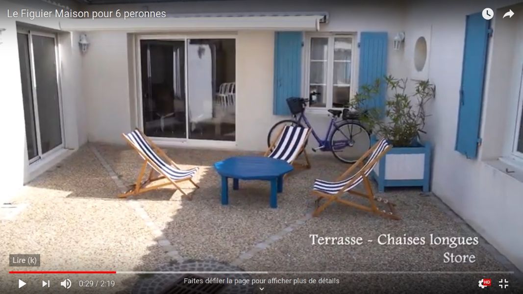 Photo 5: An accomodation located in Le Bois-Plage-en-Ré on ile de Ré.