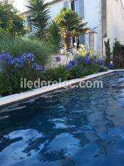 Ile de Ré:Beautiful old house with swimming pool and garden, bois plage en re