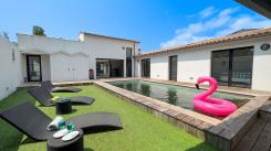 ile de ré Contemporary villa with pool and beach access