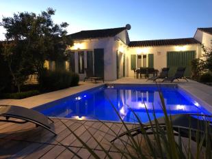 Ile de Ré:Alcea house with swimming pool, lots of charm facing south close to the c