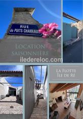 Ile de Ré:Beautiful renovated wine storehouse for 6/8 people - village center / possibilit