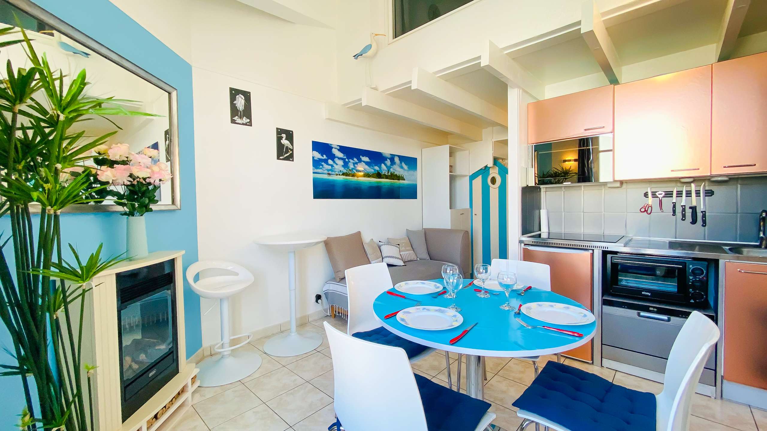 Photo 4: An accomodation located in La Couarde-sur-mer on ile de Ré.