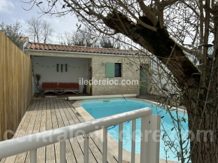 Ile de Ré:La villa des embruns: villa with heated swimming pool in the heart of rivedoux-p