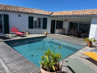 Ile de Ré:La villa des alouettes: heated swimming pool for up to 8 people