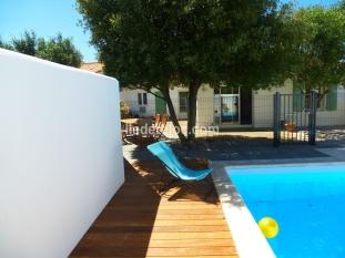 Ile de Ré:La rive douce house with heated pool