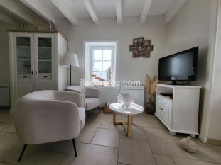 Ile de Ré:Maison des coquelicots: pleasant house located in the city center for up to 4 pe