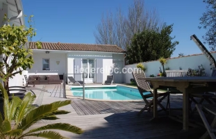 Ile de Ré:Villa oceane spacious swimming pool 