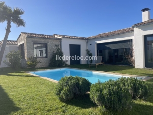 Ile de Ré:Luxury villa casa re with swimming pool