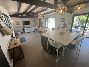Ile de Ré:La villa des vignes: high-end house with spa for 6 people