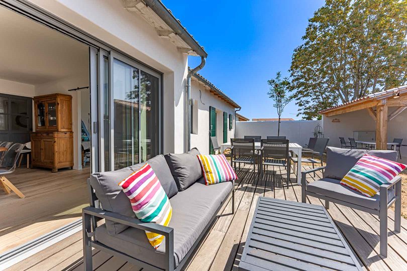 Photo 5: An accomodation located in Le Bois-Plage-en-Ré on ile de Ré.