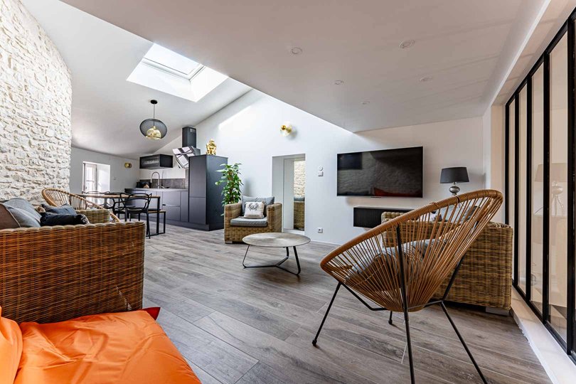 Photo 10: An accomodation located in Le Bois-Plage-en-Ré on ile de Ré.