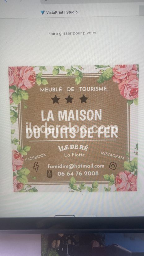 Photo 7: An accomodation located in La Flotte-en-R&eacute; on ile de R&eacute;.