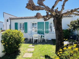 Ile de Ré:Les roses trémières